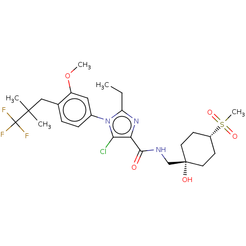 Chemical structure of BindingDB Monomer ID 555616