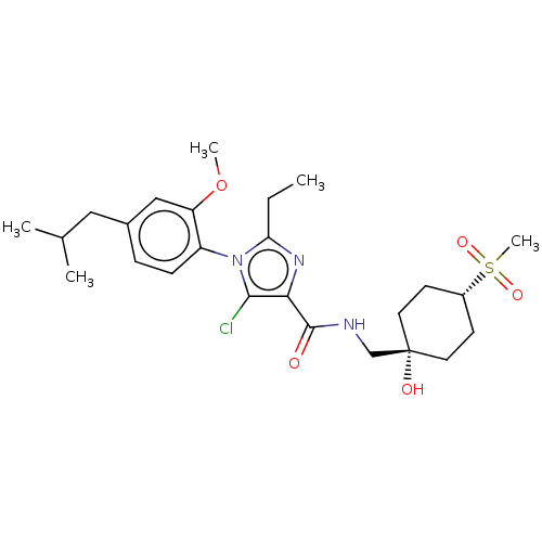 Chemical structure of BindingDB Monomer ID 555664