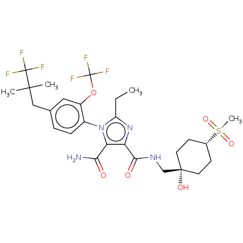 Chemical structure of BindingDB Monomer ID 555684