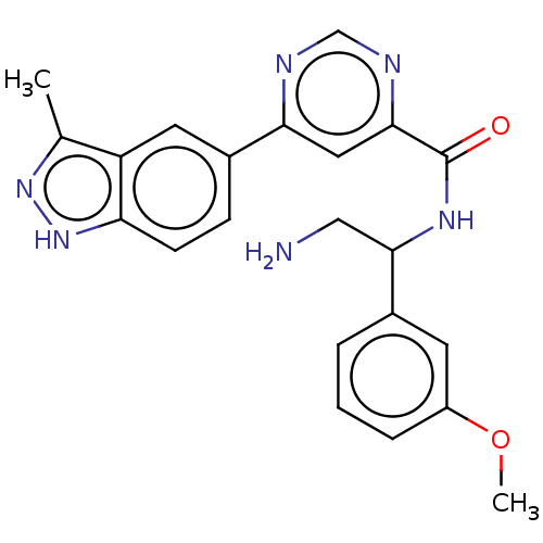 Chemical structure of BindingDB Monomer ID 555807
