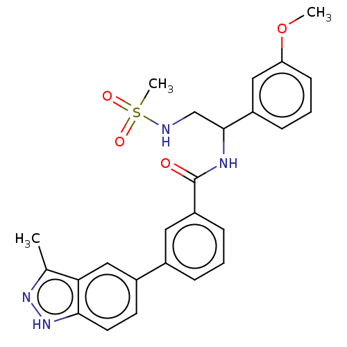 Chemical structure of BindingDB Monomer ID 555810