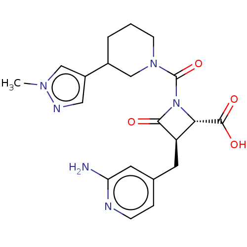 Chemical structure of BindingDB Monomer ID 555821