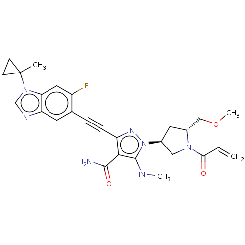Chemical structure of BindingDB Monomer ID 556065