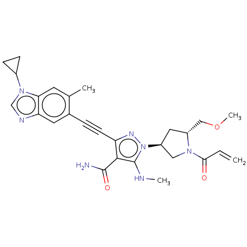 Chemical structure of BindingDB Monomer ID 556085