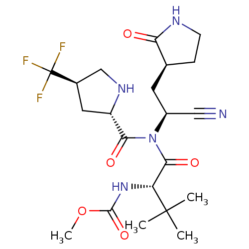 Chemical structure of BindingDB Monomer ID 556419