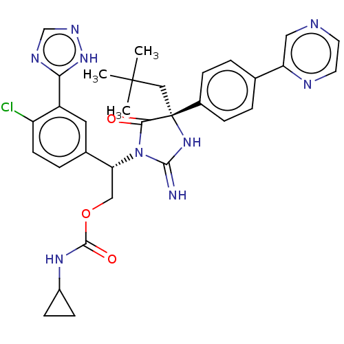 Chemical structure of BindingDB Monomer ID 556555