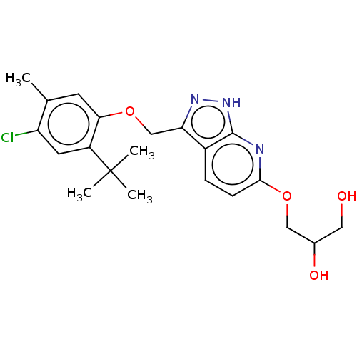 Chemical structure of BindingDB Monomer ID 556697
