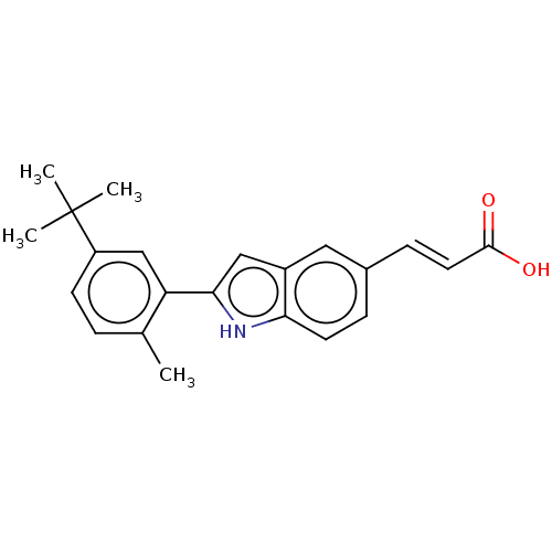 Chemical structure of BindingDB Monomer ID 557299