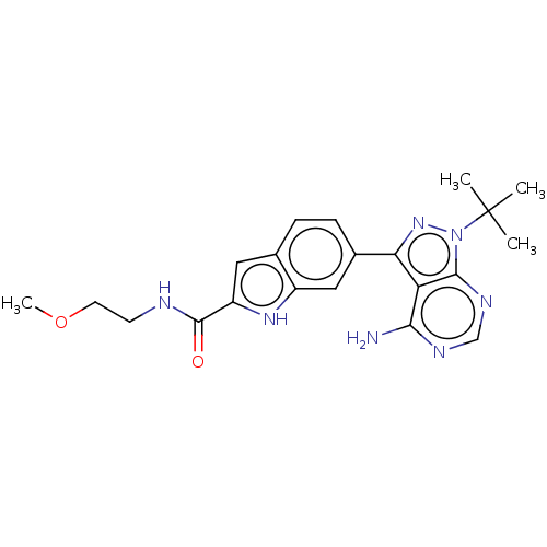 Chemical structure of BindingDB Monomer ID 557341