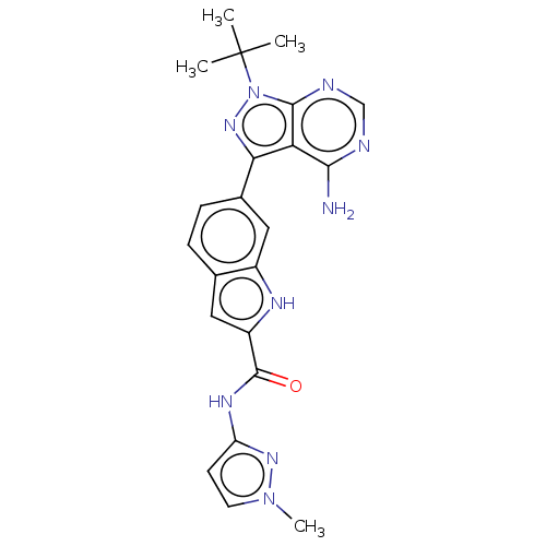 Chemical structure of BindingDB Monomer ID 557357