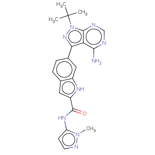 Chemical structure of BindingDB Monomer ID 557360