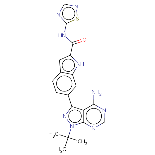 Chemical structure of BindingDB Monomer ID 557364
