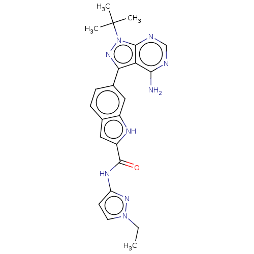 Chemical structure of BindingDB Monomer ID 557370