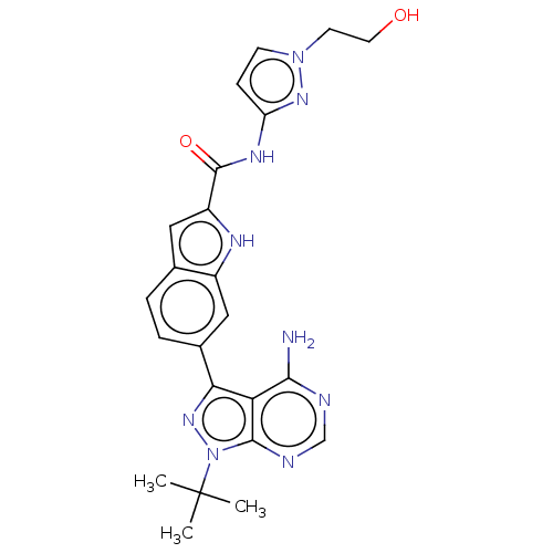 Chemical structure of BindingDB Monomer ID 557378