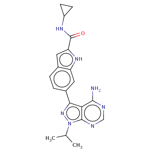 Chemical structure of BindingDB Monomer ID 557382