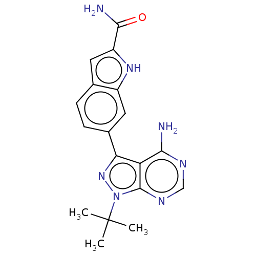 Chemical structure of BindingDB Monomer ID 557394