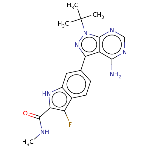 Chemical structure of BindingDB Monomer ID 557395