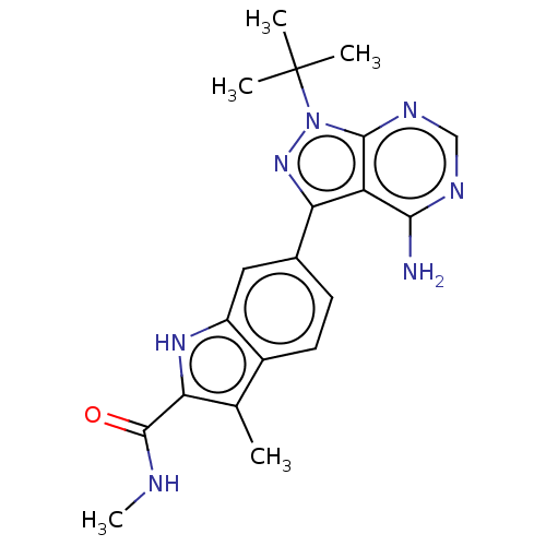 Chemical structure of BindingDB Monomer ID 557396