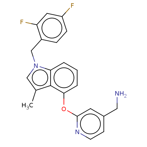 Chemical structure of BindingDB Monomer ID 557581