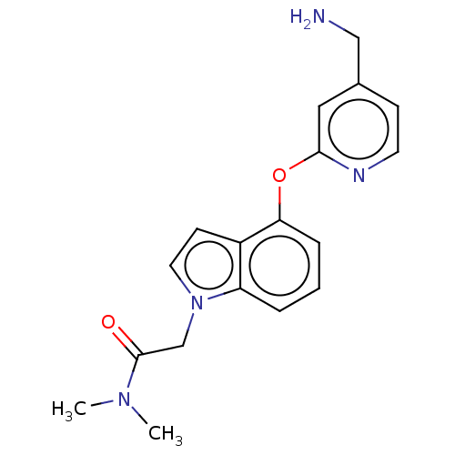 Chemical structure of BindingDB Monomer ID 557596