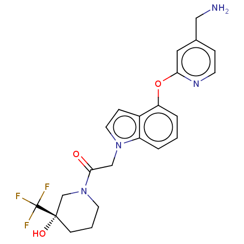 Chemical structure of BindingDB Monomer ID 557598