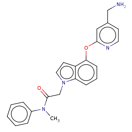 Chemical structure of BindingDB Monomer ID 557600