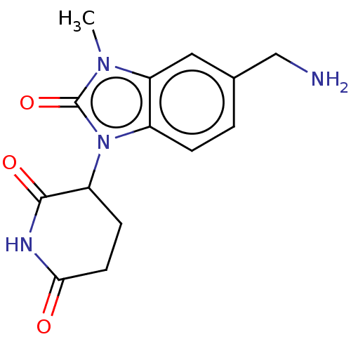 Chemical structure of BindingDB Monomer ID 557625