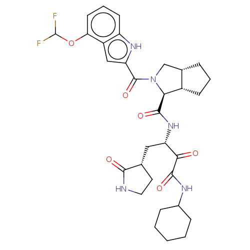 Chemical structure of BindingDB Monomer ID 557671