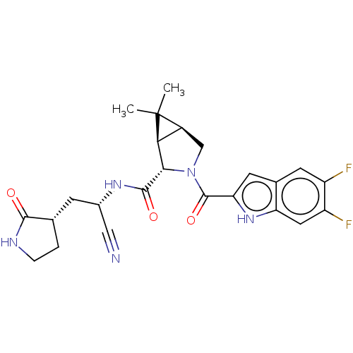 Chemical structure of BindingDB Monomer ID 557680