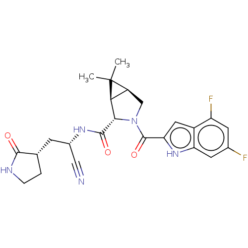 Chemical structure of BindingDB Monomer ID 557681