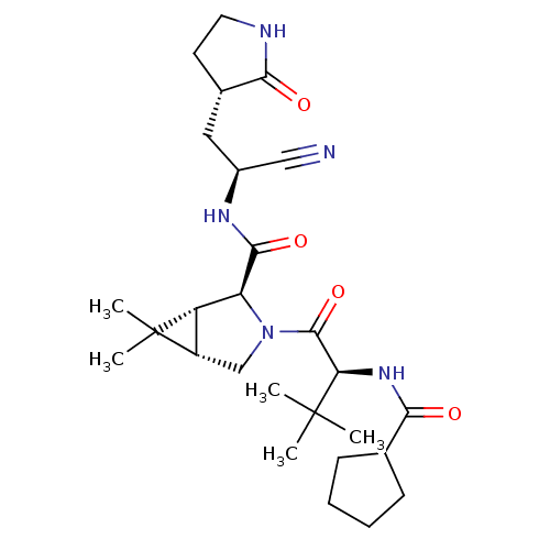 Chemical structure of BindingDB Monomer ID 557686