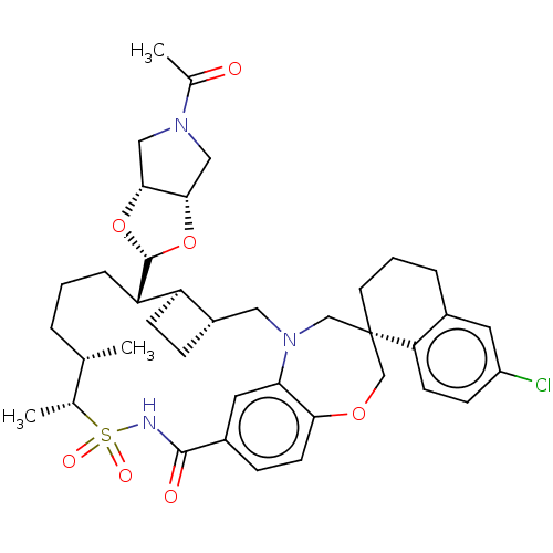 Chemical structure of BindingDB Monomer ID 557721