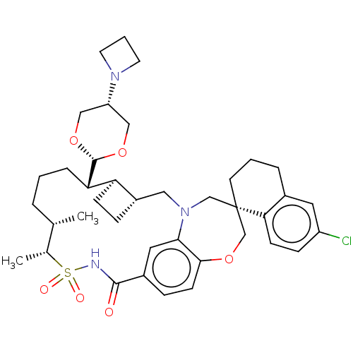 Chemical structure of BindingDB Monomer ID 557725