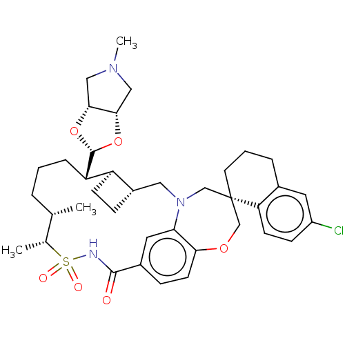 Chemical structure of BindingDB Monomer ID 557728