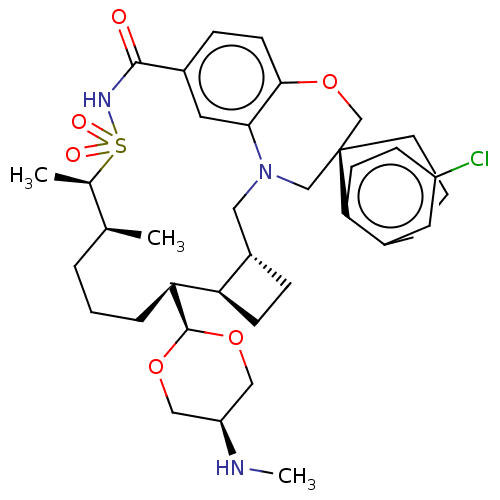 Chemical structure of BindingDB Monomer ID 557745