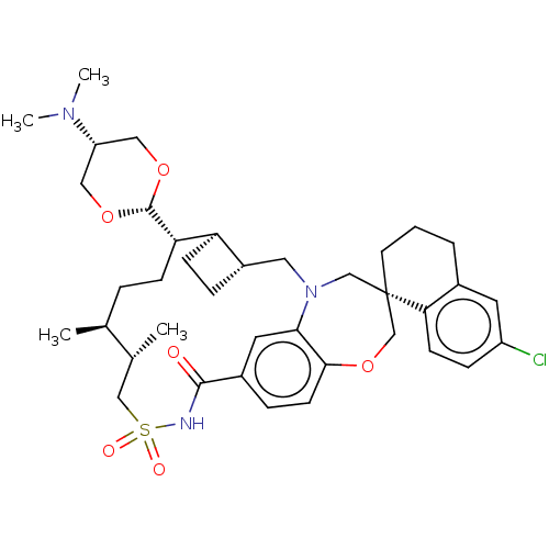 Chemical structure of BindingDB Monomer ID 557789