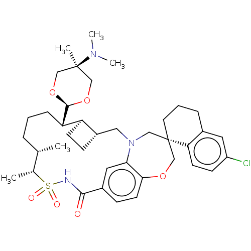 Chemical structure of BindingDB Monomer ID 557794