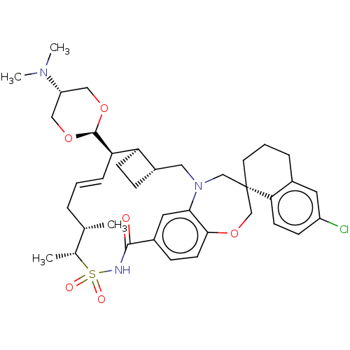 Chemical structure of BindingDB Monomer ID 557801