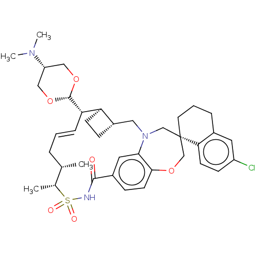 Chemical structure of BindingDB Monomer ID 557802