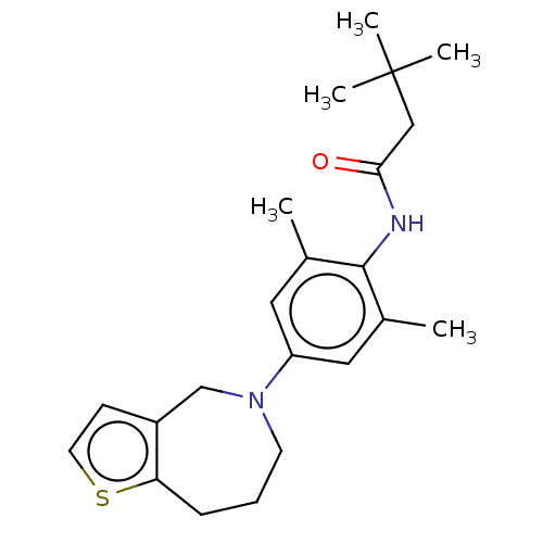 Chemical structure of BindingDB Monomer ID 557805