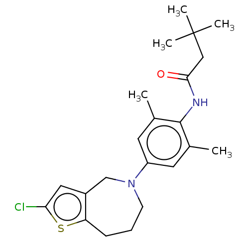 Chemical structure of BindingDB Monomer ID 557809