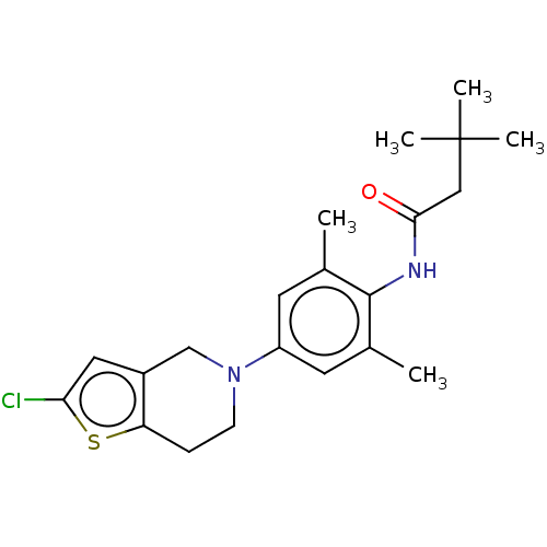 Chemical structure of BindingDB Monomer ID 557818