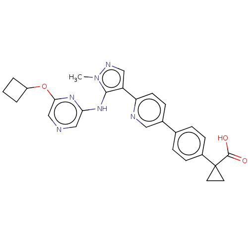 Chemical structure of BindingDB Monomer ID 557820