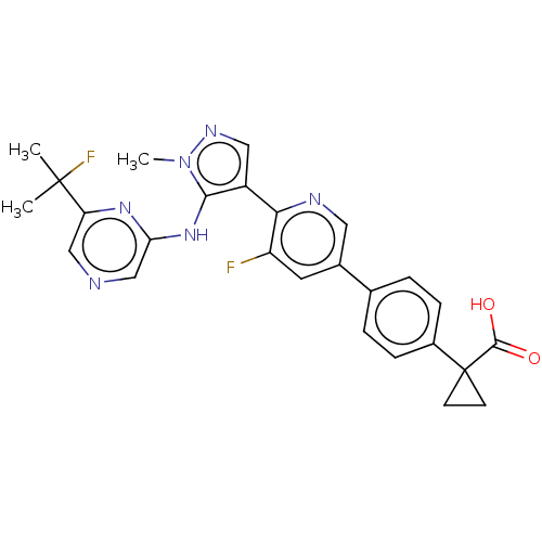 Chemical structure of BindingDB Monomer ID 557822