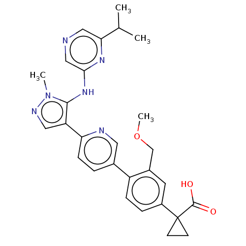 Chemical structure of BindingDB Monomer ID 557832
