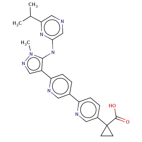 Chemical structure of BindingDB Monomer ID 557842
