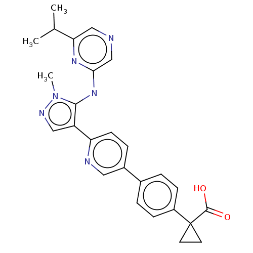 Chemical structure of BindingDB Monomer ID 557845
