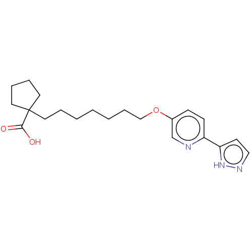 Chemical structure of BindingDB Monomer ID 558140