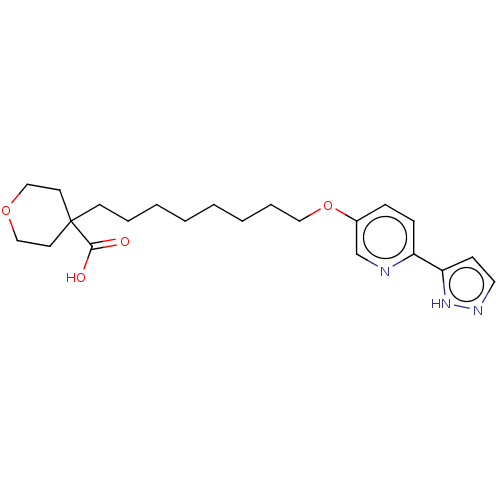 Chemical structure of BindingDB Monomer ID 558173