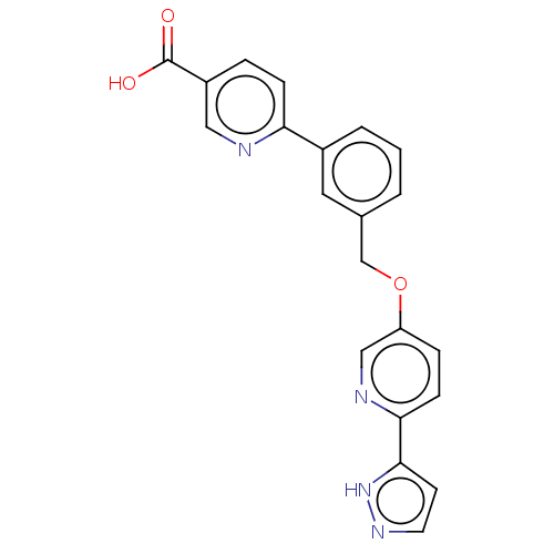Chemical structure of BindingDB Monomer ID 558231